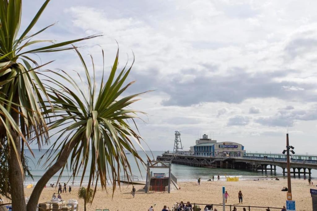 The Pad By The Beach Penthouse Apartment With Sunset And City Views Bournemouth Exterior foto